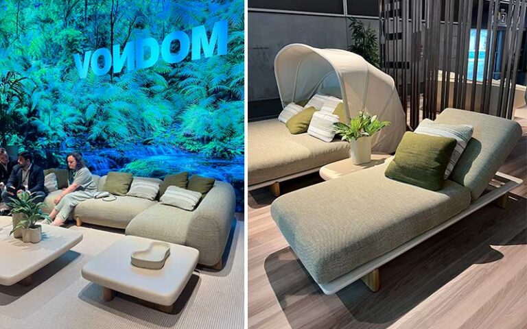 Vondom újrahasznosított anyagú bútorok